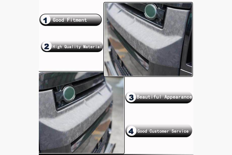 Land Rover Defender 2019– Grillecover (carbon) Foto 3