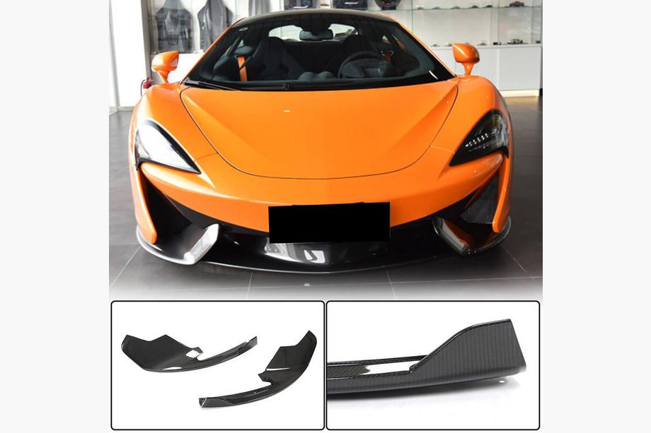 McLaren 540C/570S 2015–2020 Frontbumper flaps (carbon) Image