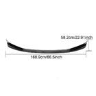 Cadillac ATS 2012–2019 Frontbumper Lip-afdekking (voor Base 2015-2017, carbon) foto 6