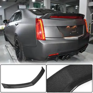 Spoiler V2 (Carbon) Cadillac ATS 2012–2019 foto 2