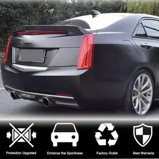 Spoiler V2 (Carbon) Cadillac ATS 2012–2019 foto 3