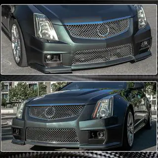 Voorbumper Flap-flaps (voor CTS V Coupe, carbon) foto 3