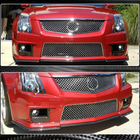 Cadillac CTS 2007–2014 Voorspoilerlip Lip V2 voor voorbumper (voor CTS V Coupe, carbon) foto 4