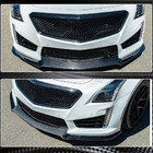 Cadillac CTS 2013–2019 Voorbumper lip Lip V2 (voor CTS V Sedan 2016-2019, carbon) foto 3