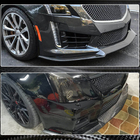 Cadillac CTS 2013–2019 Voorbumper lip Lip V2 (voor CTS V Sedan 2016-2019, carbon) foto 4