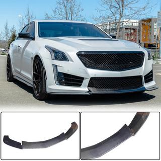 Voorbumper lip Lip V2 (voor CTS V Sedan 2016-2019, carbon) foto 1