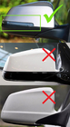BMW 6-serie F12/F13/F06 2011–2018 Spiegelkappen 2015-2018 M-Look (met clips, 2 stuks) foto 2
