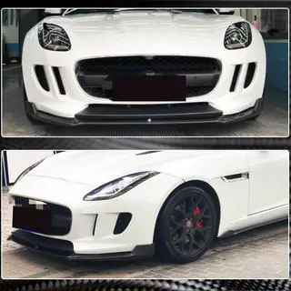 Frontlip voor voorbumper Lip (2013-2016, carbon) foto 3
