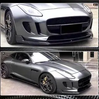 Frontlip voor voorbumper Lip (2013-2016, carbon) foto 4