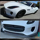 Jaguar F-Type 2013–2024 Front bumper lip (voor Base 2017-2019, carbon) foto 4