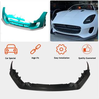 Front bumper lip (voor Base 2017-2019, carbon) Jaguar F-Type 2013–2024 foto 2