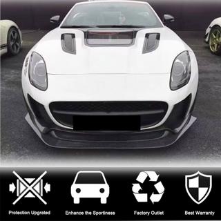 Front bumper lip (voor Base 2017-2019, carbon) Jaguar F-Type 2013–2024 foto 3