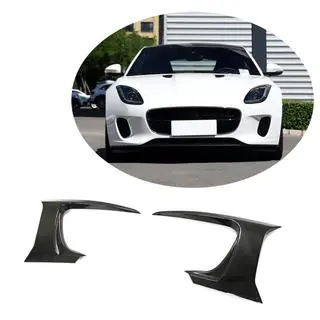 Carbon voorbumper trims (voor Base 2017-2019) foto 1
