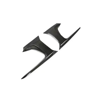 Carbon voorbumper trims (voor Base 2017-2019) foto 4
