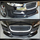 Jaguar XE 2016– Voorbumper lip (2015-2019, carbon) foto 5