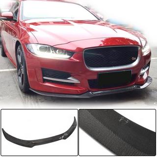 Voorbumper lip (2015-2019, carbon) Jaguar XE 2016– foto 1