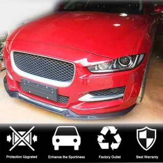 Voorbumper lip (2015-2019, carbon) Jaguar XE 2016– foto 3