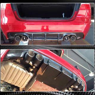 Achterbumper diffuser V1 (2015-2019, Carbon) foto 4