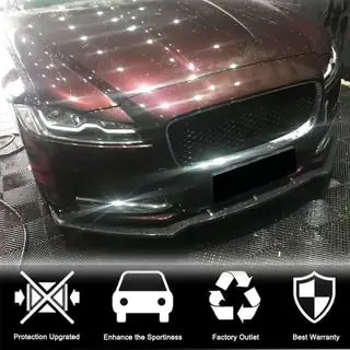 Frontbumper lip Lip (2016-2020, carbon) foto 2