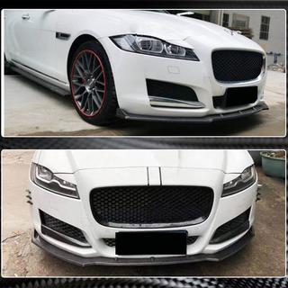 Frontbumper lip Lip (2016-2020, carbon) Jaguar XF 2016– foto 4