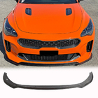 Kia Stinger 2017–2023 Frontbumper lip (Carbon) foto 1