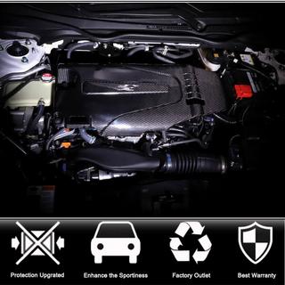 Motorafdekking (Carbon) Honda Civic Sedan X 2016–2021 foto 2