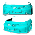 Honda Civic HB 2021– Frontbumper lip Lip V3 (carbon) foto 2
