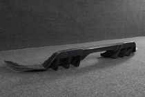 Honda Civic HB 2021– Achterbumper diffuser (carbon) foto 2