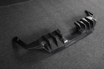Honda Civic HB 2021– Achterbumper diffuser (carbon) foto 3