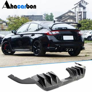 Achterbumper diffuser (carbon) Honda Civic HB 2021– foto 1
