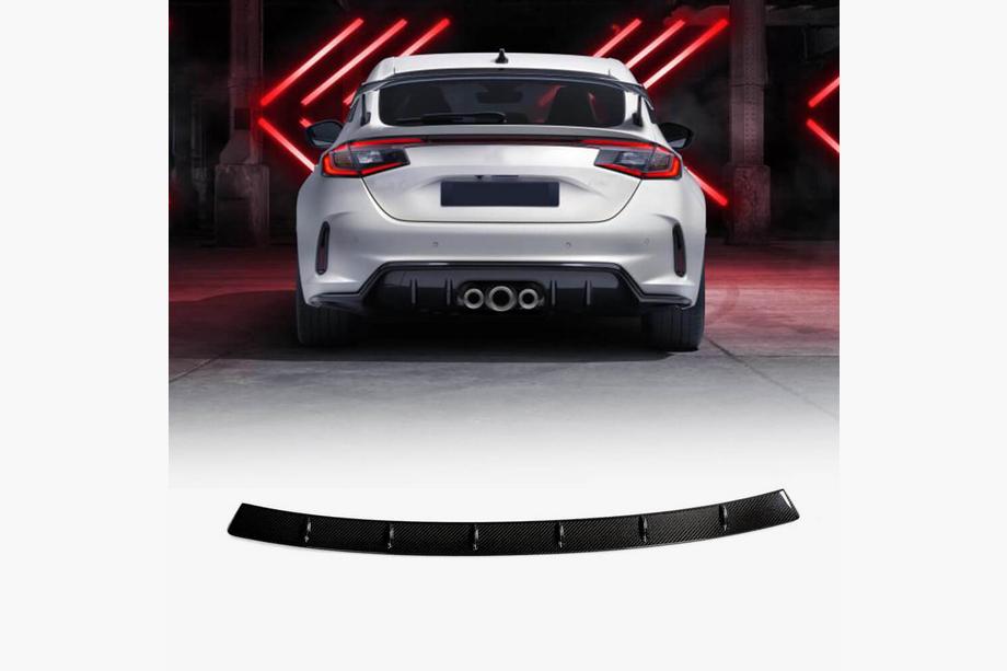 Honda Civic HB 2021– Achterruitspoiler (Carbon) Foto 1