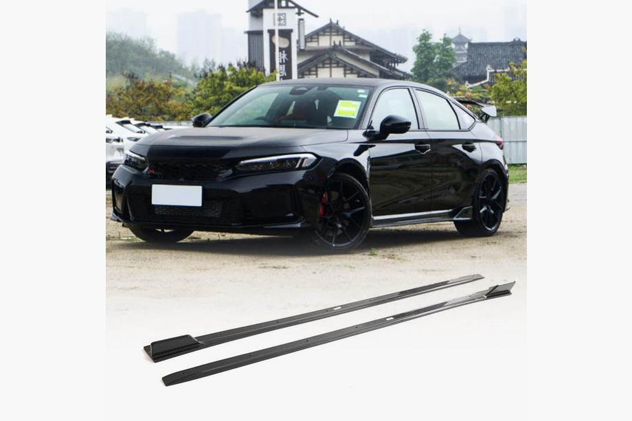 Honda Civic HB 2021– Sideskirts (Carbon) Image