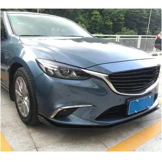Voorbumperlip Lip V2 (2017-2019, carbon) Mazda 6 2012–2024 foto 3