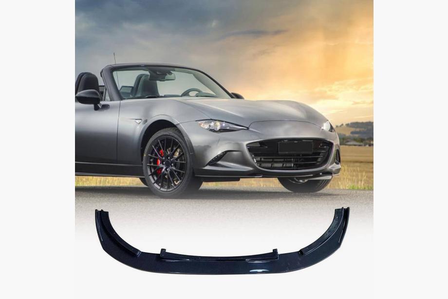 Mazda MX-5 2014– Voorbumper lip Lip V1 (2022+, Carbon) Image