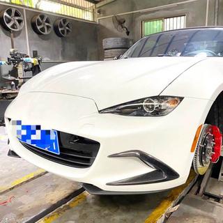 Frontbumper splitters (2022+, Carbon) foto 2