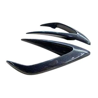 Frontbumper splitters (2022+, Carbon) foto 4