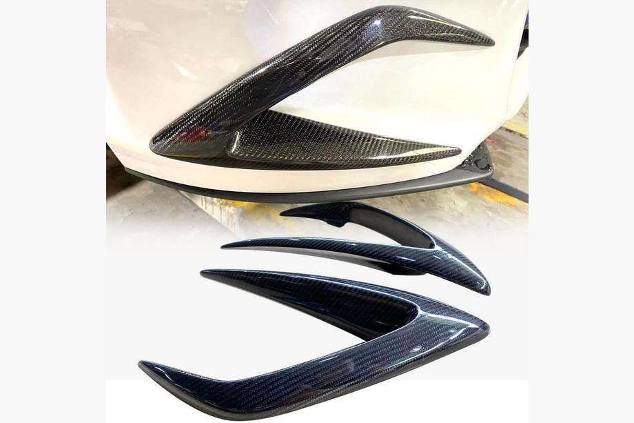 Mazda MX-5 2014– Frontbumper splitters (2022+, Carbon) Image