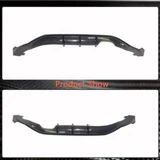 Achterbumper diffuser V2 (2022+, Carbon) foto 3