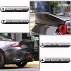 Mazda MX-5 2014– Spoiler (2022+, kunststof) foto 2