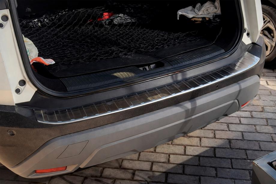Nissan X-trail T33/Rogue 2022– Carmos RVS achterbumperbeschermer (Voor e-Power, mat) Foto 6