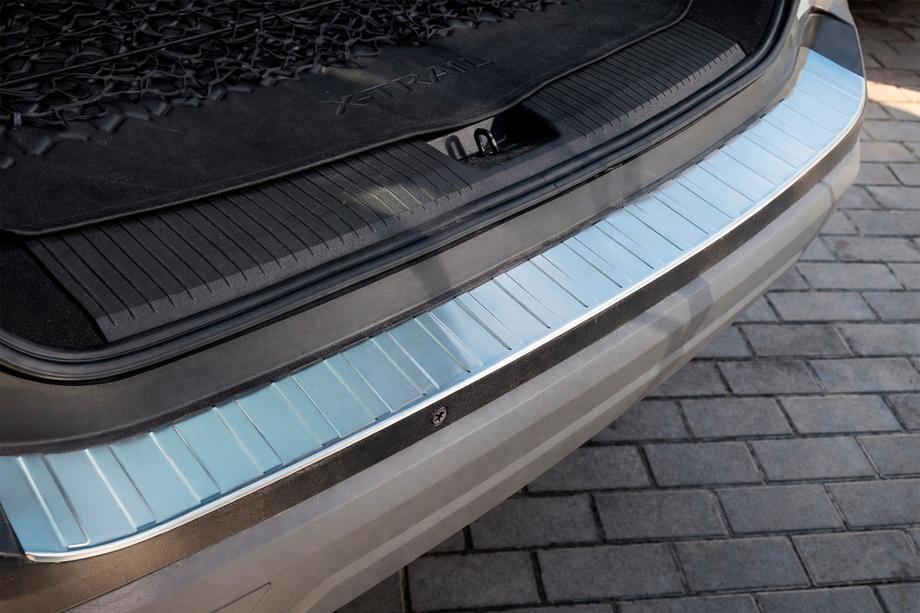 Nissan X-trail T33/Rogue 2022– Carmos RVS achterbumperbeschermer (Voor e-Power, mat) Foto 7