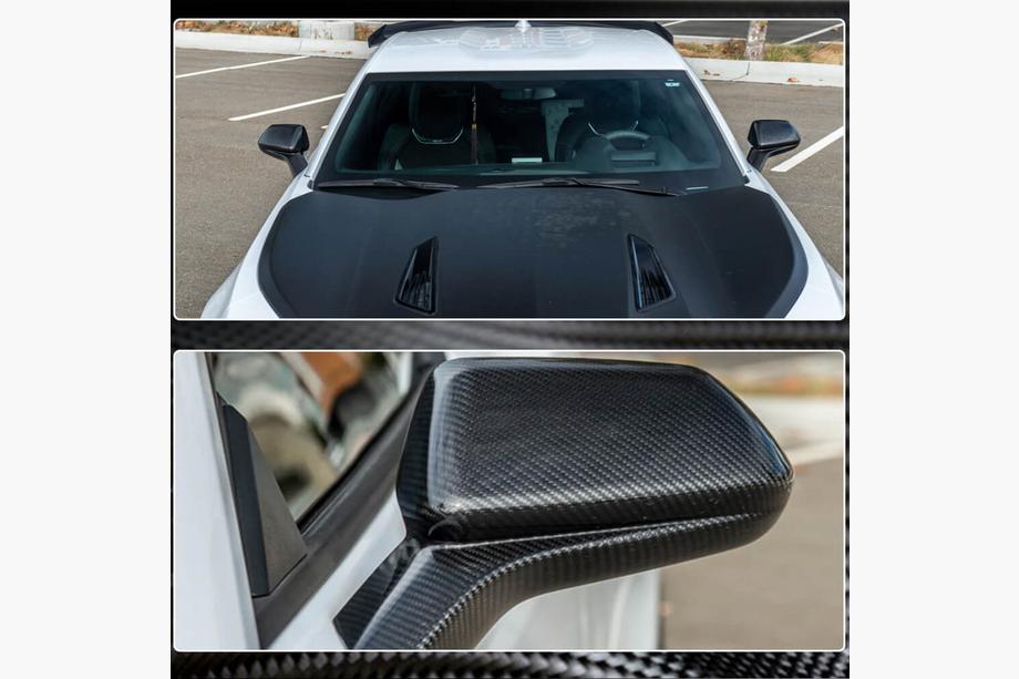 Chevrolet Camaro 2015– Spiegelkappen (2015-2019, Carbon) Foto 3