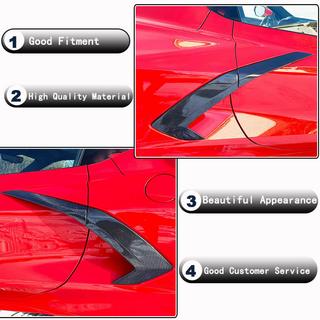 Achterspatbord covers (2019-2022, Carbon) Chevrolet Corvette C8 2019– foto 3