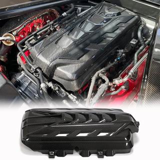 Motorafdekking (2019-2022, Carbon) Chevrolet Corvette C8 2019– foto 1