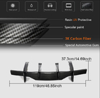 Chevrolet Corvette C8 2019– Achterbumper diffuser V1 (2019-2022, Carbon) foto 3