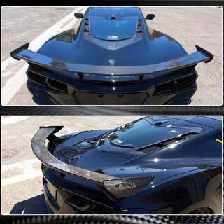 Spoiler V1 (carbon) Chevrolet Corvette C8 2019– foto 3