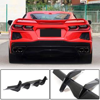 Achterbumper diffuser V2 (2019-2022, Carbon) Chevrolet Corvette C8 2019– foto 2
