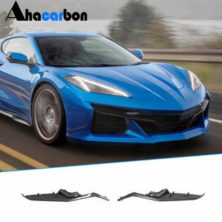 Carbon frontbumper inserts (voor Z06, 2020-2024) Chevrolet Corvette C8 2019– foto 1