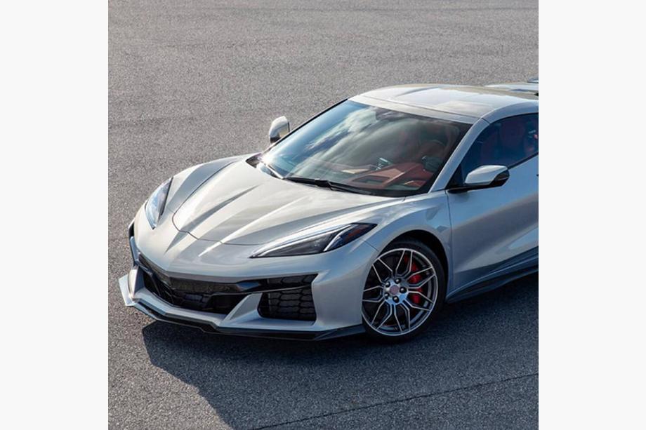 Chevrolet Corvette C8 2019– Carbon frontbumper inserts (voor Z06, 2020-2024) Foto 2