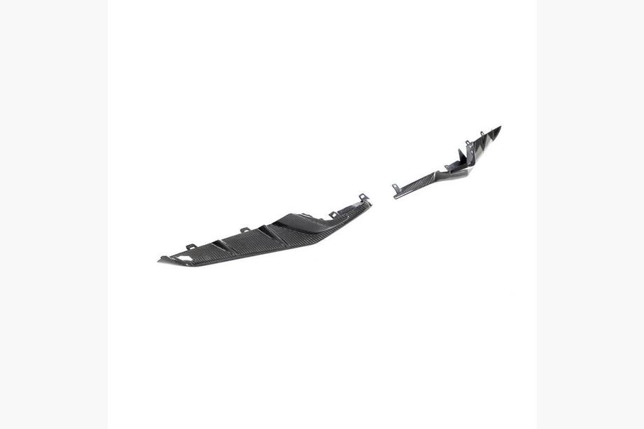 Chevrolet Corvette C8 2019– Carbon frontbumper inserts (voor Z06, 2020-2024) Foto 5